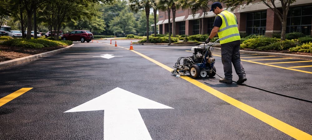 Professional Directional Arrows Painting