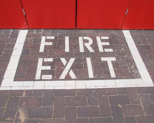 Professional Fire Lane Marking Application