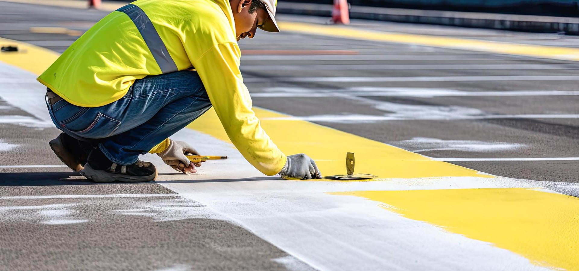 Parking Lot Striping & Pavement Markings - Professional pavement services