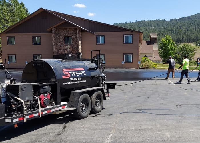 Sealcoating & Crack Filling: Protecting Asphalt from Early Damage