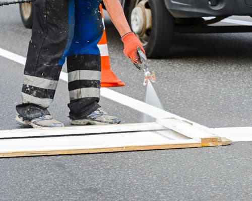 Precision Line Striping Measurements